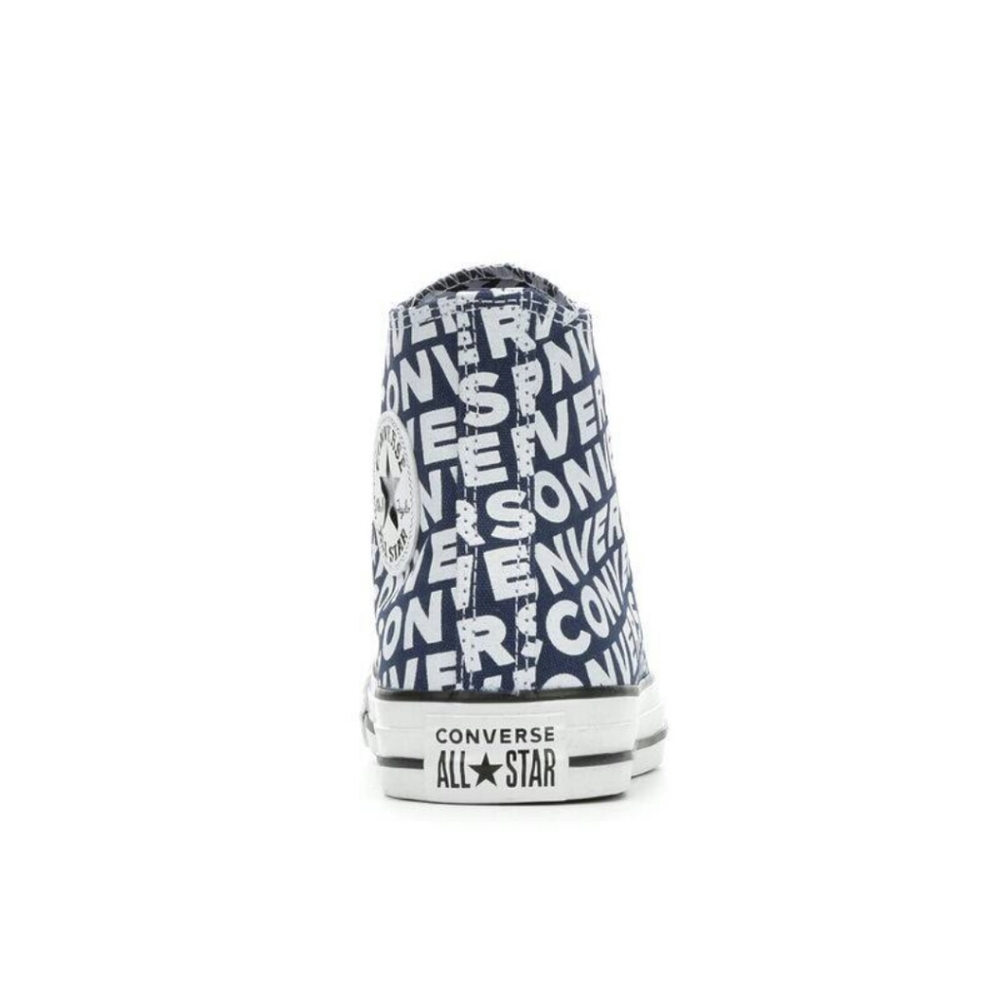 Unisex Converse Ctas High Top Navy White - Picture 3 of 6